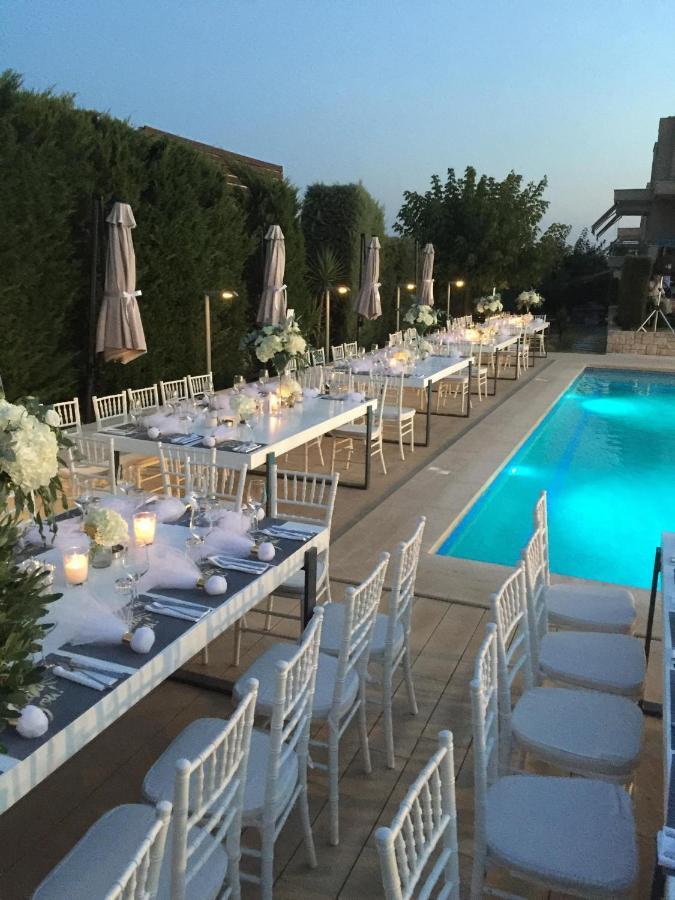 Niovi Boutique Apartments Афитос Экстерьер фото