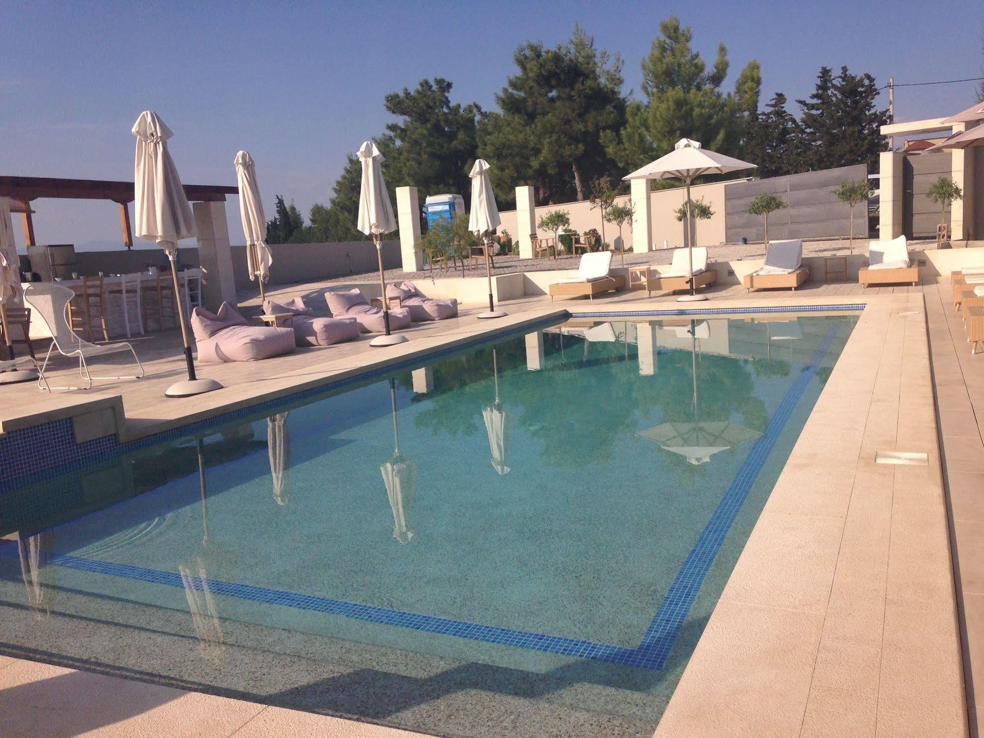 Niovi Boutique Apartments Афитос Экстерьер фото
